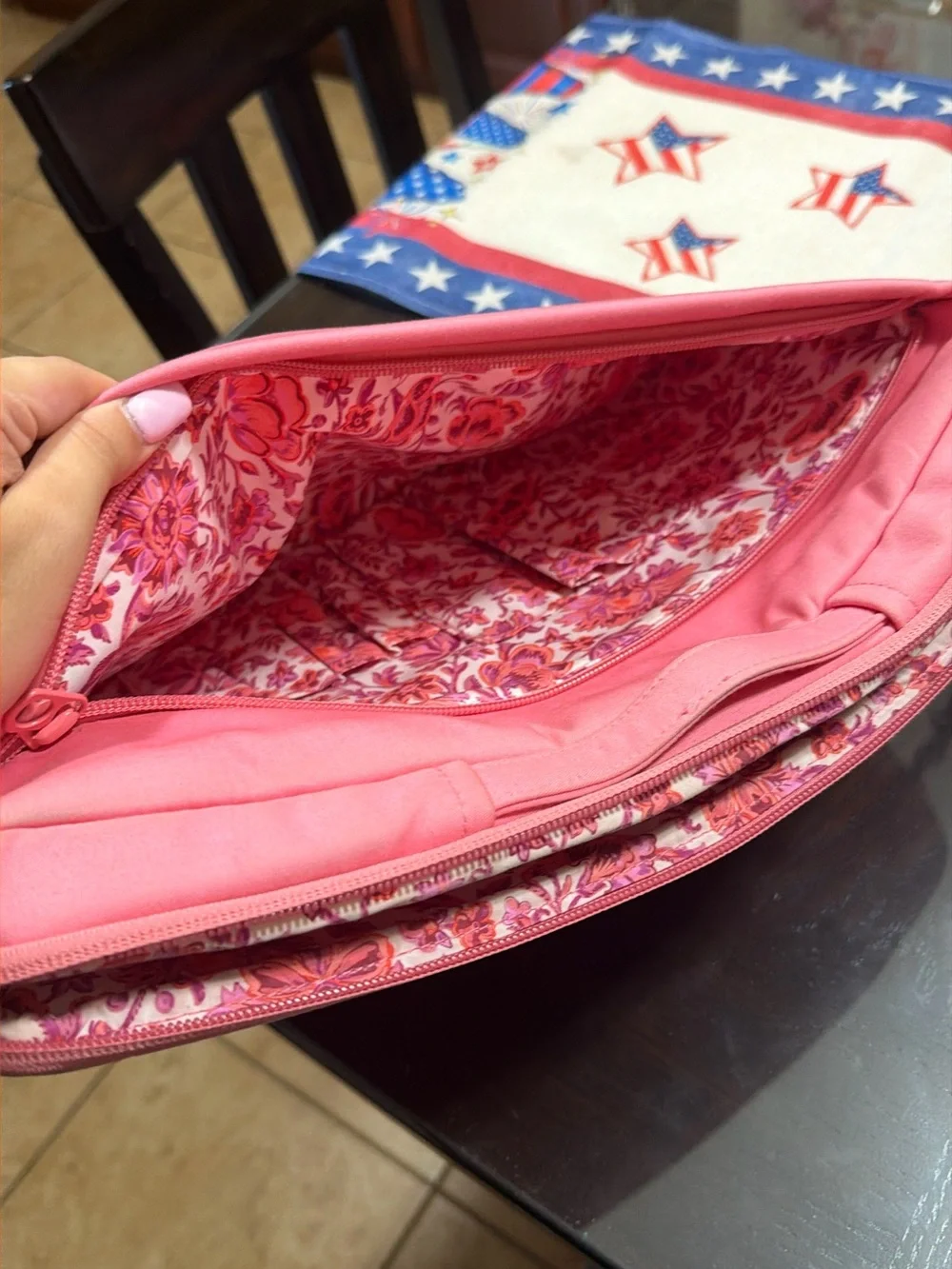 Vera Bradley Pink Laptop Sleeve